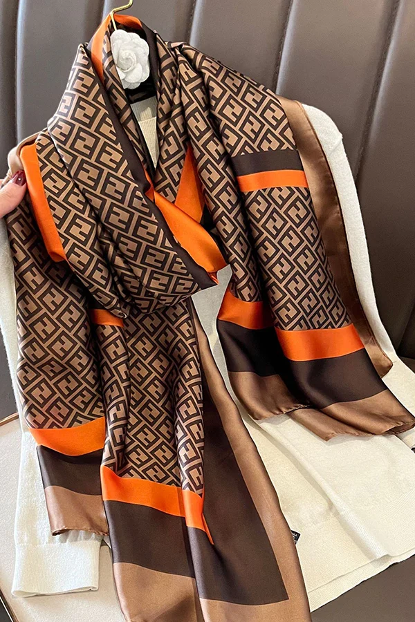 Silk Shawl Scarf by Shaista Collection
